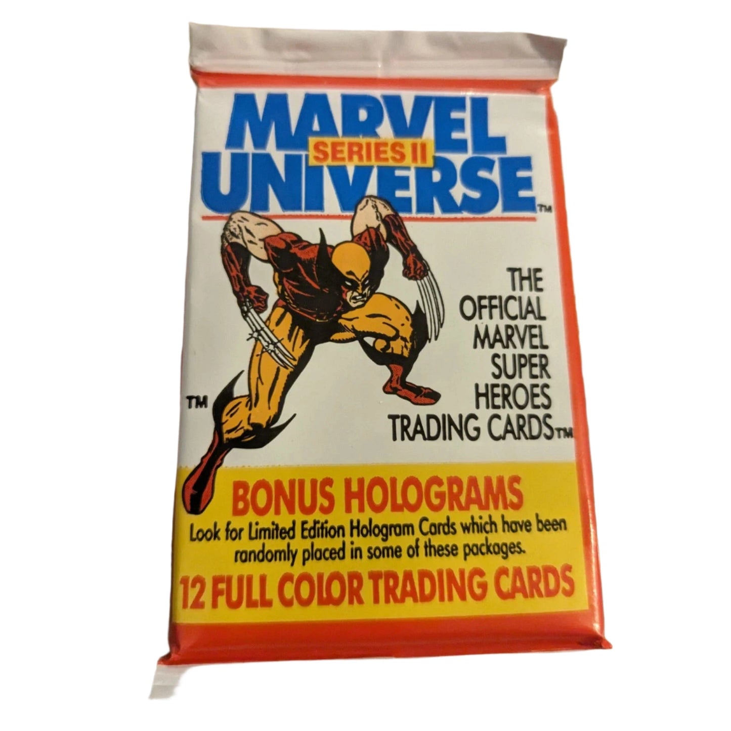 Marvel Universe Series II Booster Pack - 12 Cards - Impel, 1991