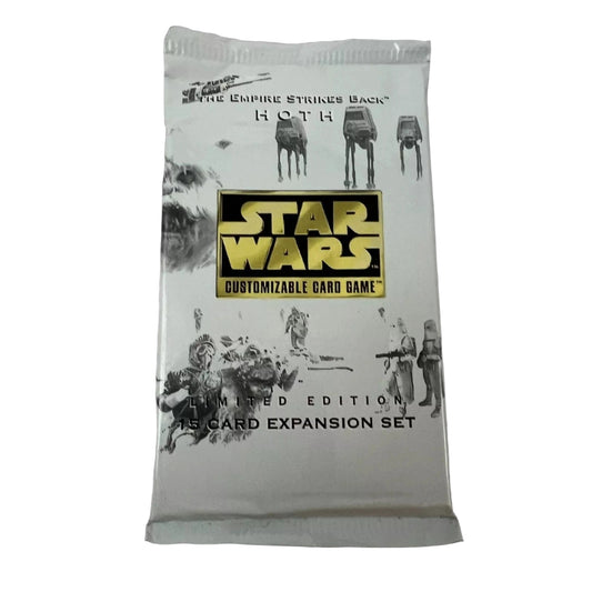 Star Wars CCG The Empire Strikes Back Hoth Booster Pack - 16 Cards, Limited Edition - 1996 Decipher