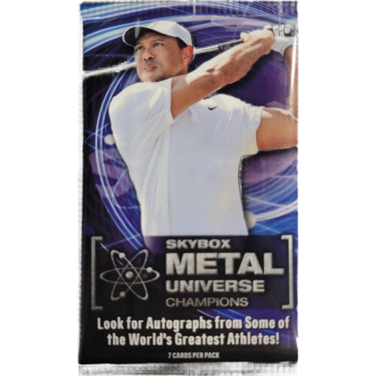 2023 Metal Universe Champions Blaster Pack - 7 Trading Cards - Skybox