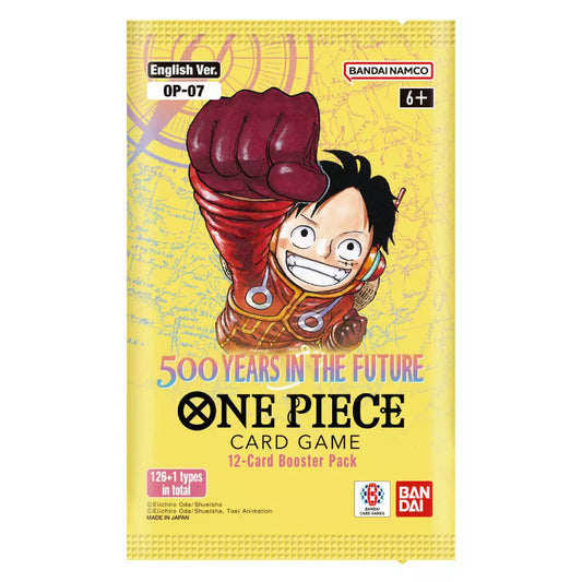 One Piece: 500 Years in the Future Card Game Booster Pack 12 Cards - Bandai Namco - OP-07