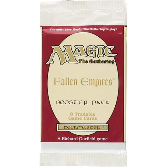 Magic: The Gathering Fallen Empires Booster Pack 1994 - 8 Cards - Wizards of the Coast