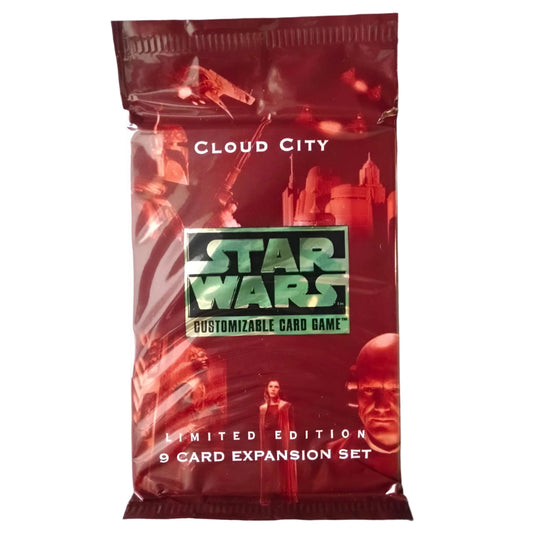 Star Wars Customizable Card Game Cloud City Booster Pack - Decipher - Limited Edition