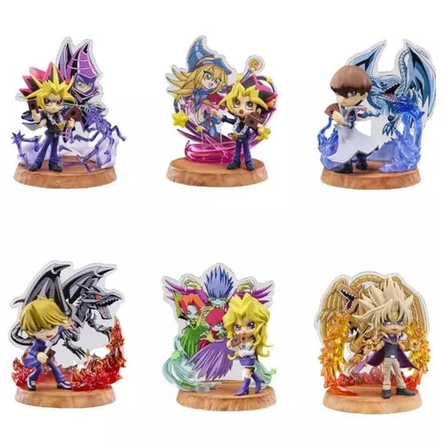 Yu-Gi-Oh! Duelist Figure Collection Blind Box - 1 Random Figurine, 6 Possible Designs - Re-ment