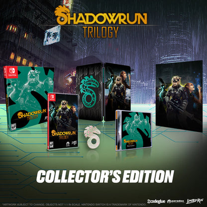 Shadowrun Trilogy Collector's Edition - Nintendo Switch - Limited Run Games #163