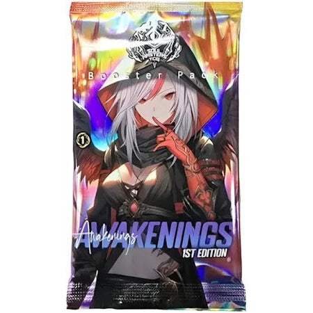 Soul Masters TCG Awakenings 1st Edition Booster Pack - 10 Standard Cards + 1 Holo Card