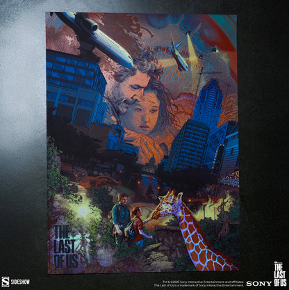 The Last of Us: It's Okay Baby Girl, I Got You Art Print - Kevin Tong - Limited Ed. Rainbow Holofoil Screenprint