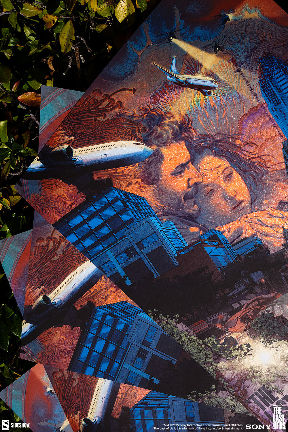 The Last of Us: It's Okay Baby Girl, I Got You Art Print - Kevin Tong - Limited Ed. Rainbow Holofoil Screenprint
