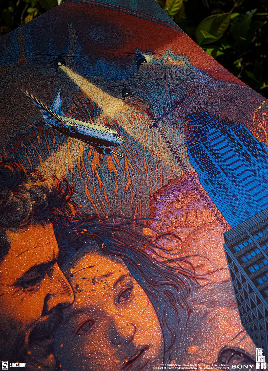 The Last of Us: It's Okay Baby Girl, I Got You Art Print - Kevin Tong - Limited Ed. Rainbow Holofoil Screenprint