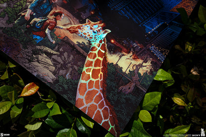 The Last of Us: It's Okay Baby Girl, I Got You Art Print - Kevin Tong - Limited Ed. Rainbow Holofoil Screenprint