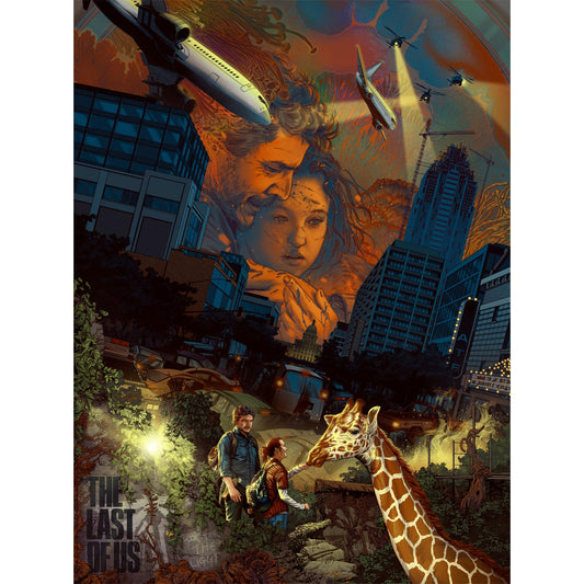 The Last of Us: It's Okay Baby Girl, I Got You Art Print - Kevin Tong - Limited Ed. Rainbow Holofoil Screenprint