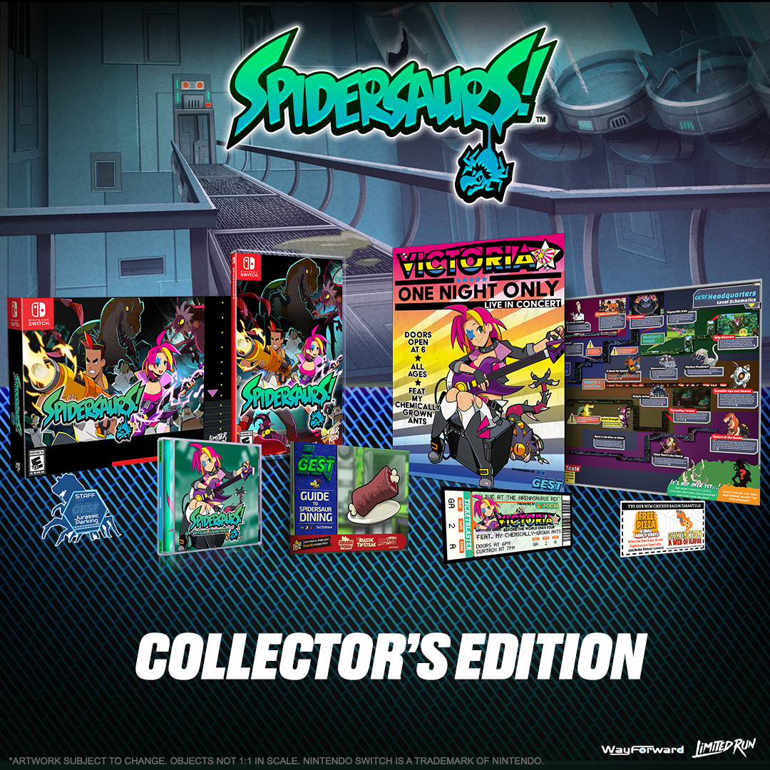 Spidersaurs Collector's Edition - Nintendo Switch