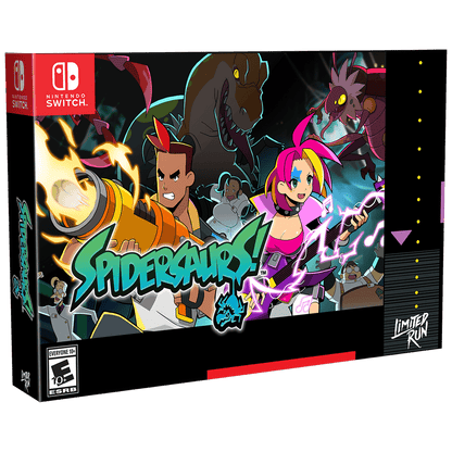 Spidersaurs Collector's Edition - Nintendo Switch - Limited Run Spidersaurs Collector's Edition - Nintendo Switch - Limited Run