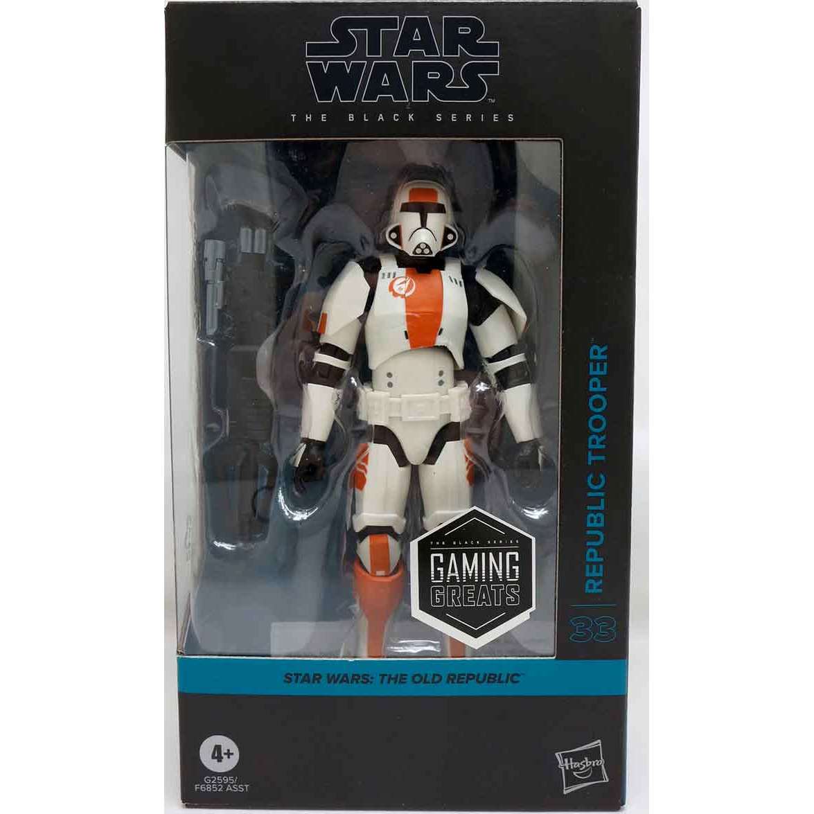 Star Wars: The Old Republic Republic Trooper 6 Inch Action Figure - Hasbro - The Black Series Gaming Greats
