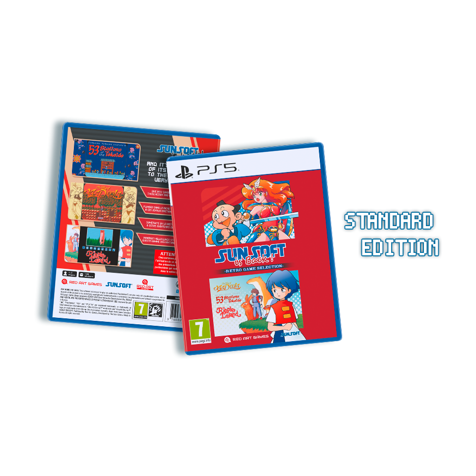 SUNSOFT is Back! Retro Game Selection - PlayStation 5 - Red Art Games