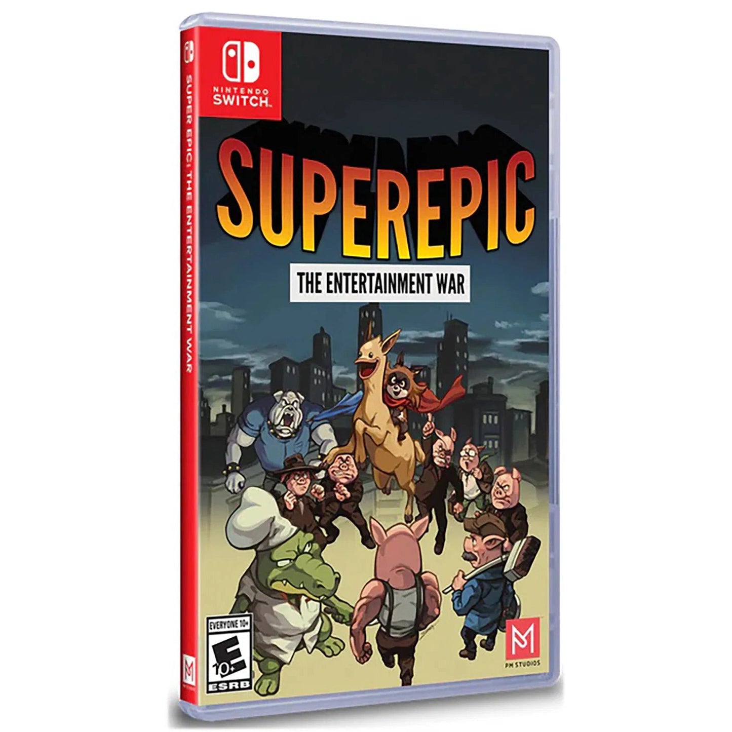 SuperEpic: The Entertainment War - Nintendo Switch - PM Studios, Limited Run Games