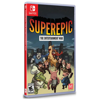 SuperEpic: The Entertainment War - Nintendo Switch - PM Studios, Limited Run Games
