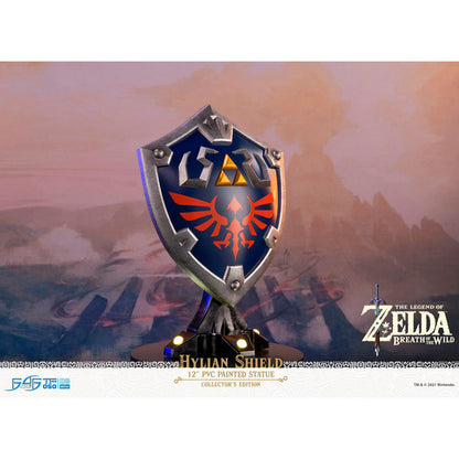 Legend of Zelda BOTW Hylian Shield Light Up Statue F4F