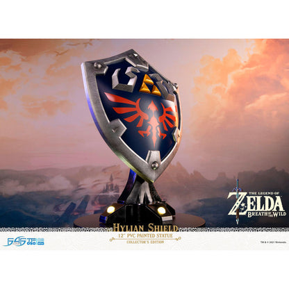 Legend of Zelda BOTW Hylian Shield Light Up Statue F4F