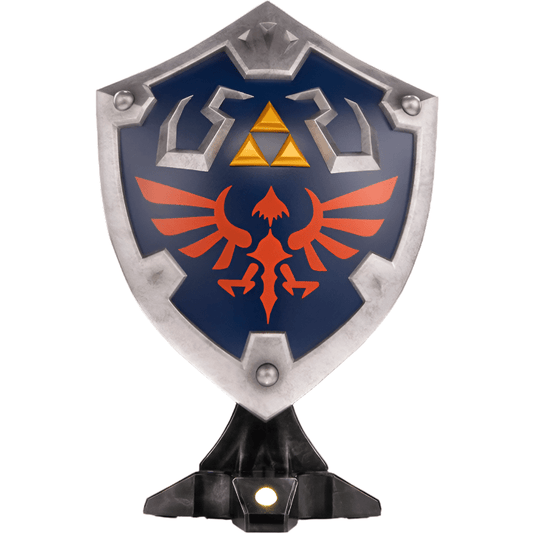 Legend of Zelda BOTW Hylian Shield Light Up Statue F4F