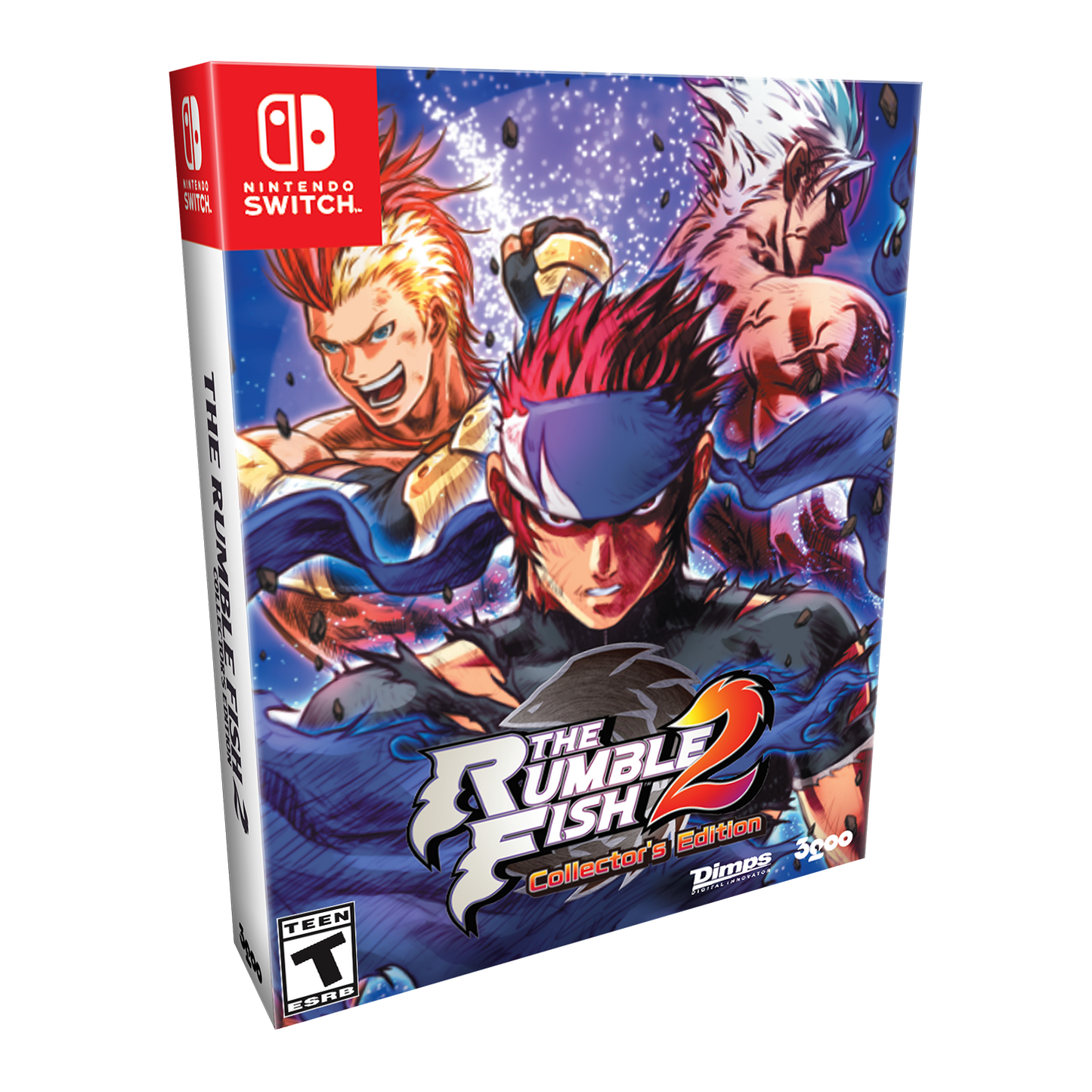 The Rumble Fish 2 Collector's Edition - Nintendo Switch - Limited Run Games, 3goo K.K.