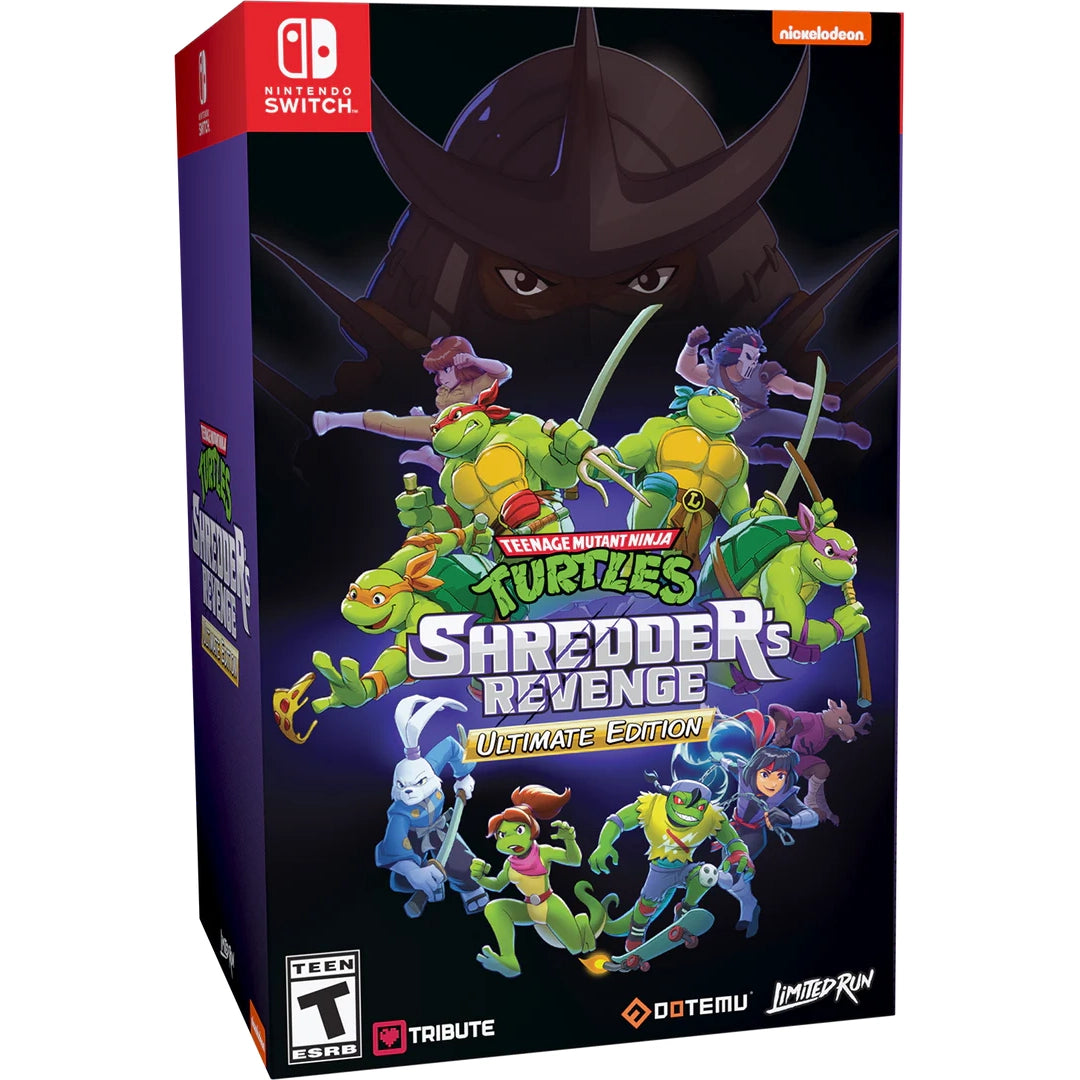 Teenage Mutant Ninja Turtles: Shredder's Revenge Ultimate Edition Collector's Edition - Nintendo Switch - Tribute Games, Dotemu, Limited Run
