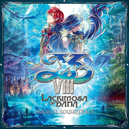 Y's VIII Lacrimosa of Dana OST 3 LP Blue Vinyl