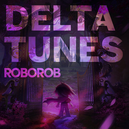 RoboRob : DELTATUNES DELTARUNE Game Soundtrack Dance Remixes - Vinyl LP Record 180g, Clear