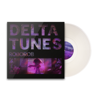 RoboRob : DELTATUNES DELTARUNE Game Soundtrack Dance Remixes - Vinyl LP Record 180g, Clear