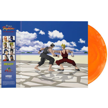 Virtua Fighter Arcade Sega Saturn OST Swirl Vinyl