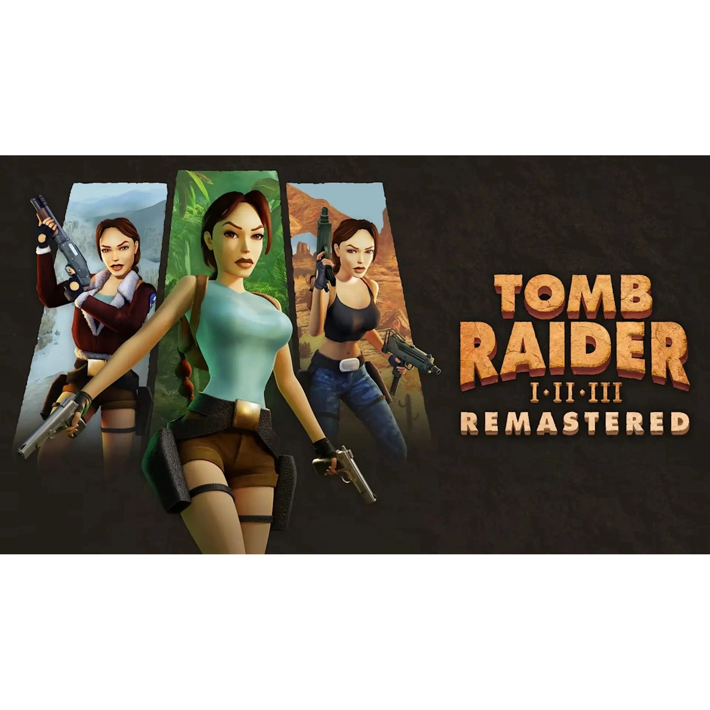 Tomb Raider I-III Remastered Collector's Edition - Nintendo Switch - Limited Run