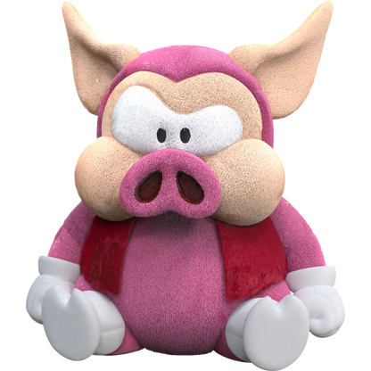 Tomba Koma Pig Plush - 8" Tall - Limited Run Games