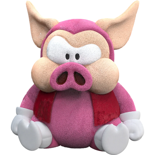 Tomba Koma Pig Plush - 8" Tall - Limited Run Games