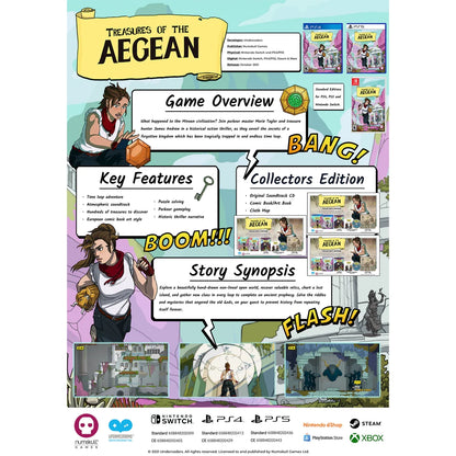 Treasures of the Aegean Collector's Edition - Nintendo Switch - Limited Run Games