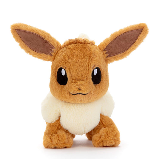 Pokemon Eevee 9.5" Plush Toy - Takara Tomy A.R.T.S. - Kutakutatatta!