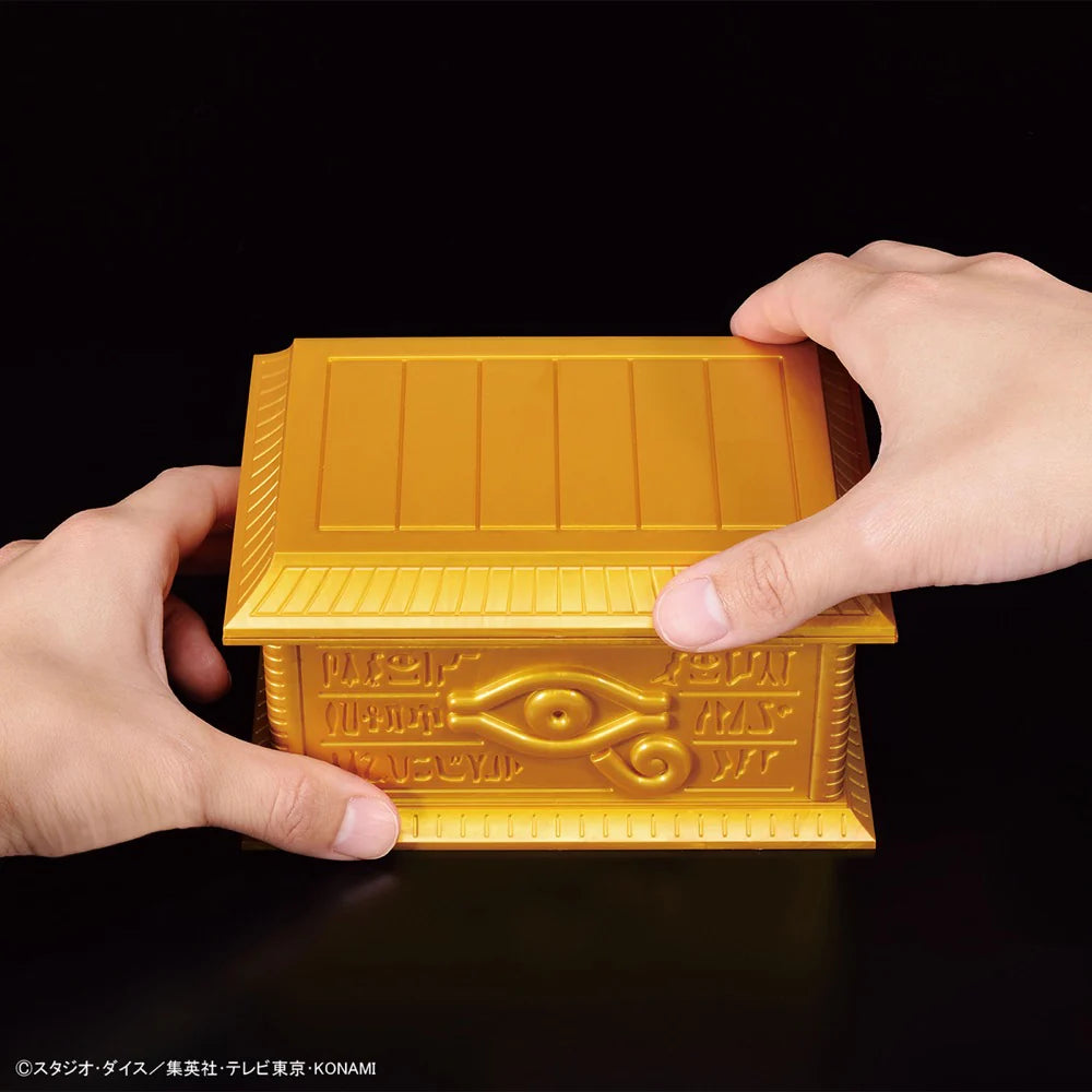 Yu-Gi-Oh! Duel Monsters Ultimagear Millennium Puzzle Gold Sarcophagus Model Kit - Bandai