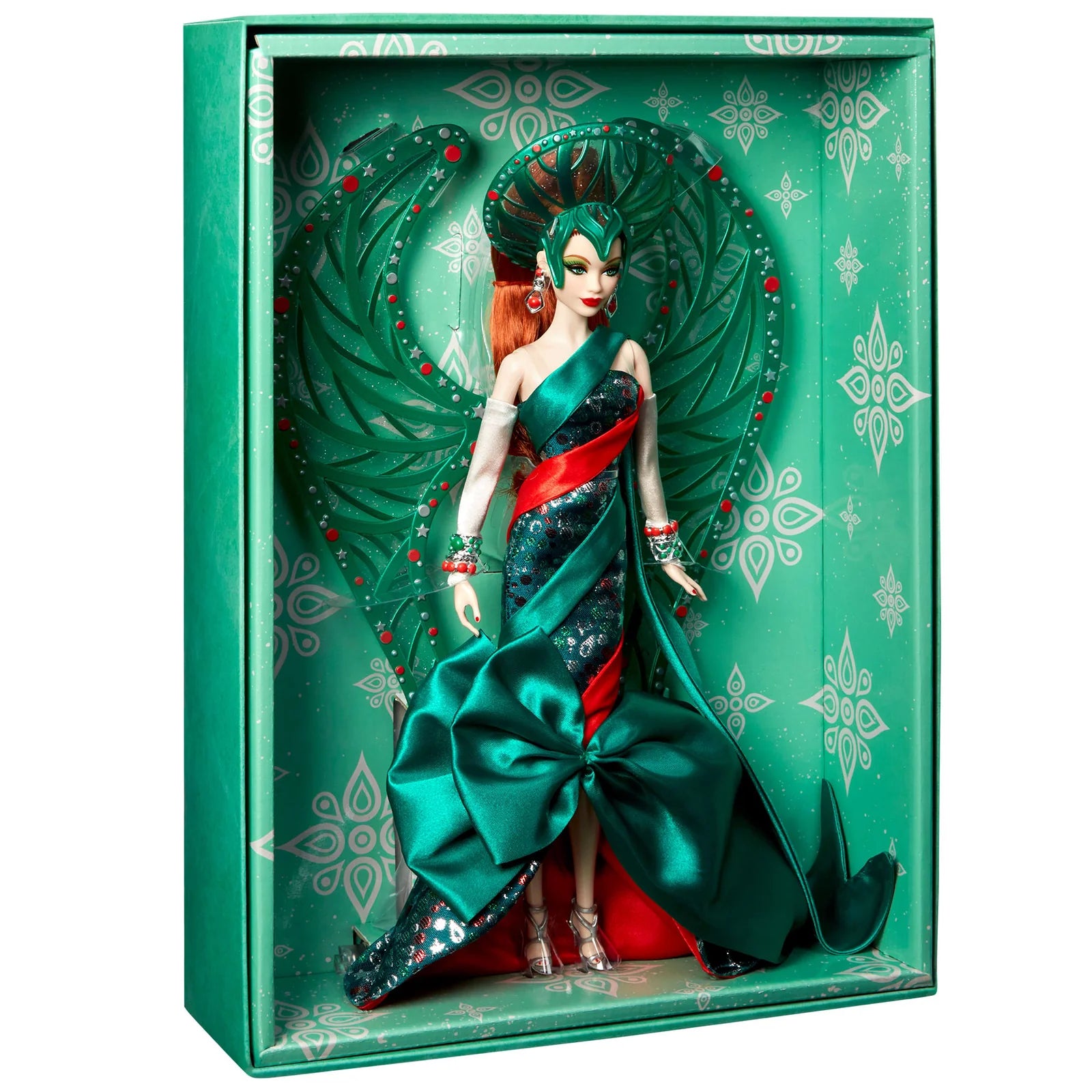 Bob Mackie Holiday Angel Barbie Doll - Mattel Creations