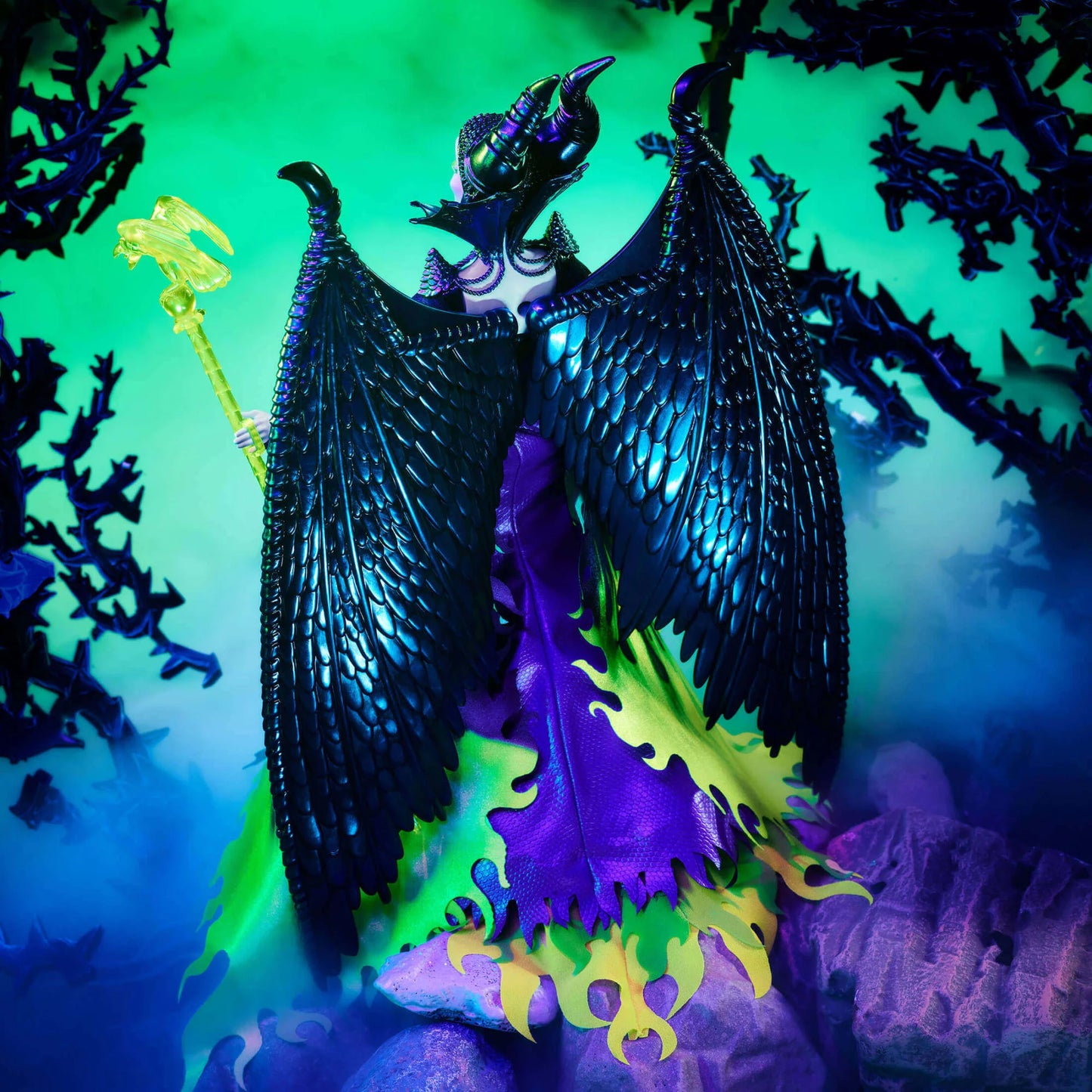 Sleeping Beauty Maleficent Doll - Mattel - Disney Collector Darkness Descends Series
