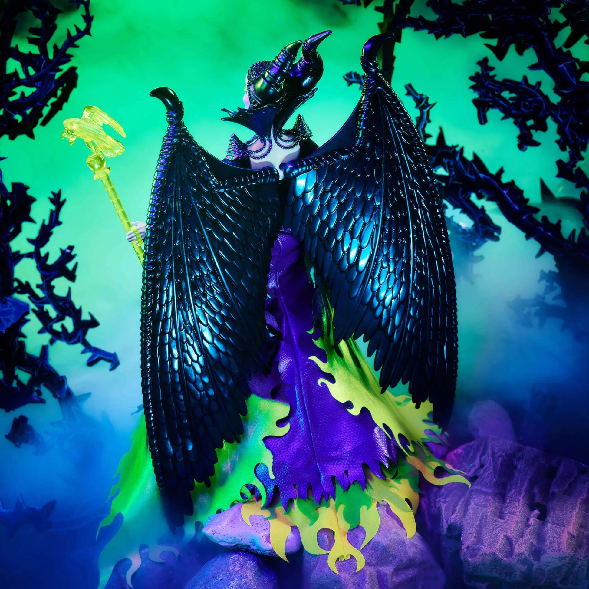 Sleeping Beauty Maleficent Doll - Mattel - Disney Collector Darkness Descends Series
