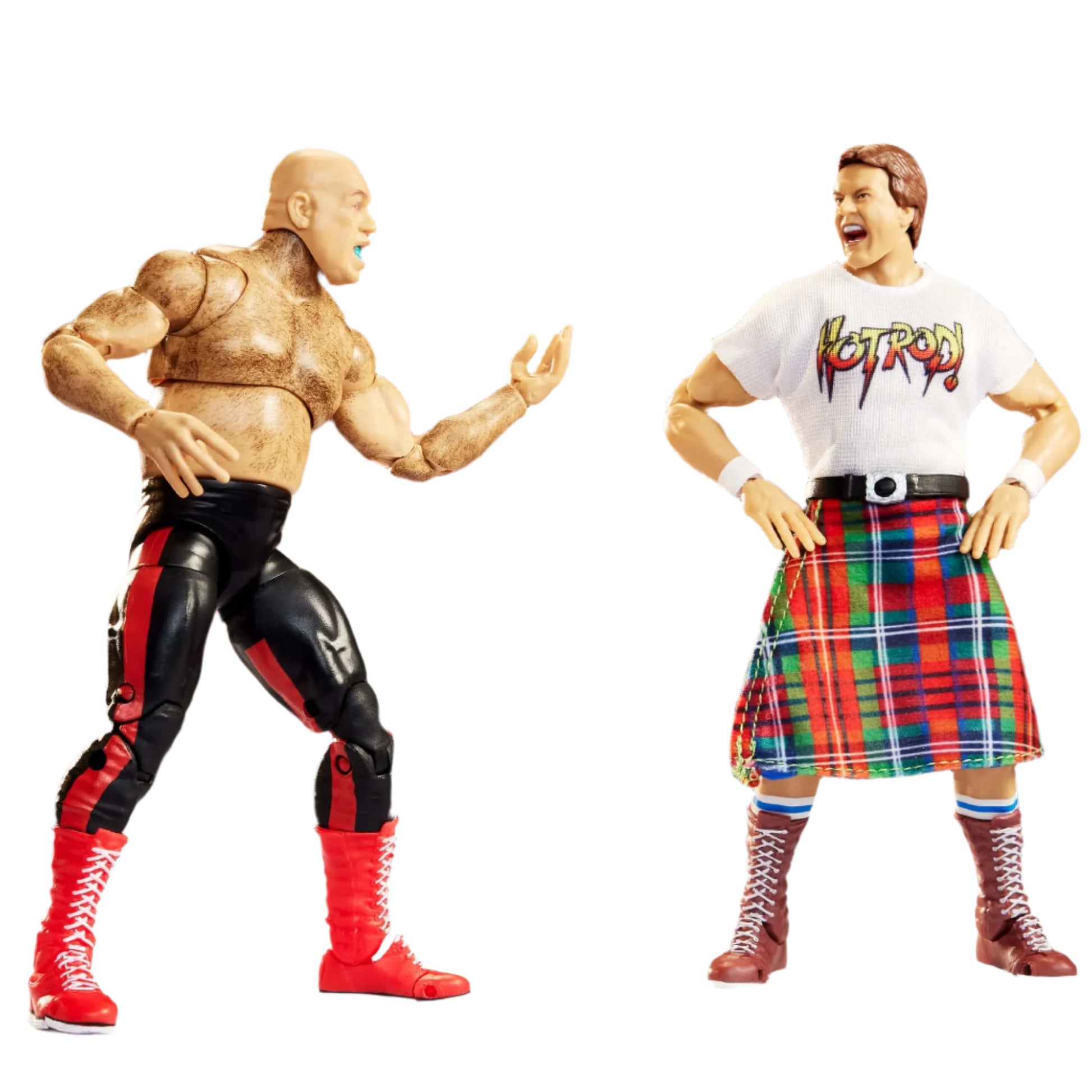 WWE Coliseum "Rowdy" Roddy Piper & George "The Animal" Steele Action Figure 2-Pack - Mattel - Creations Exclusive