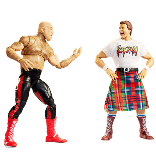 WWE Coliseum "Rowdy" Roddy Piper & George "The Animal" Steele Action Figure 2-Pack - Mattel - Creations Exclusive