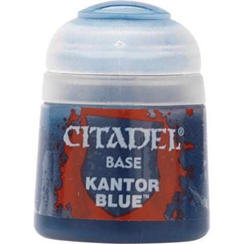 Citadel Base: Kantor Blue - Warhammer Model Paint, 12ml Pot - Games Workshop
