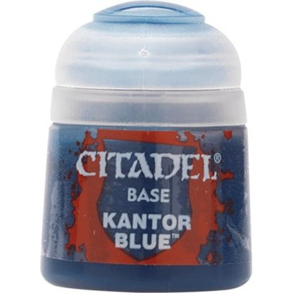 Citadel Base: Kantor Blue - Warhammer Model Paint, 12ml Pot - Games Workshop