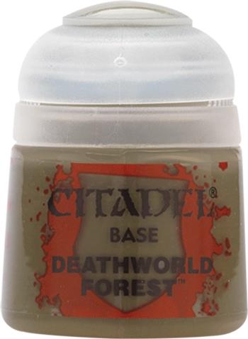 Citadel Base: Deathworld Forest - Warhammer Model Paint, 12ml Pot - Games Workshop