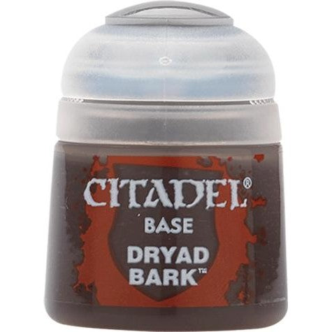 Citadel Base: Dryad Bark - Warhammer Model Paint, 12ml Pot - Games Workshop