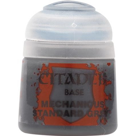 Citadel Base: Mechanicus Standard Grey - Warhammer Model Paint, 12ml Pot - Games Workshop