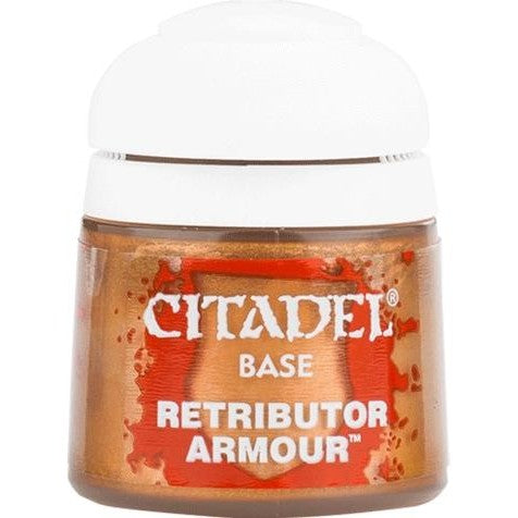 Citadel Base: Retributor Armour - Warhammer Model Paint, 12ml Pot - Games Workshop