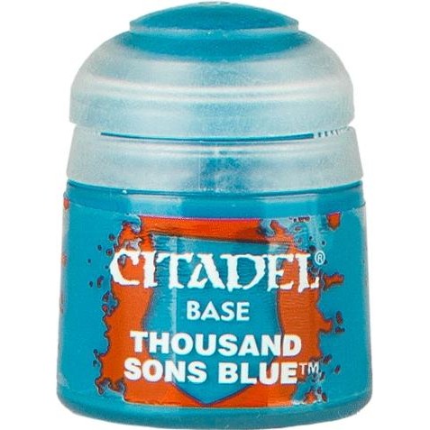 Citadel Base: Thousand Sons Blue - Warhammer Model Paint, 12ml Pot - Games Workshop