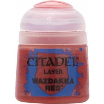 Citadel Layer: Wazdakka Red - Warhammer Model Paint, 18ml Pot - Games Workshop - Warhammer Model Paint, 12ml Pot - Games Workshop