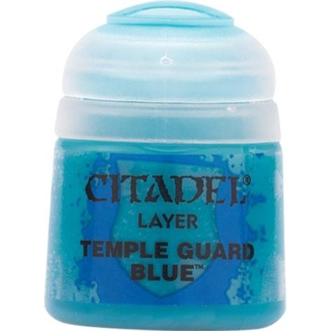 Citadel Layer: Temple Guard Blue - Warhammer Model Paint, 12ml Pot - Games Workshop