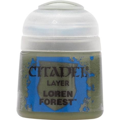 Citadel Colour: Layer Loren Forest - Warhammer Model Paint, 12ml Pot - Games Workshop